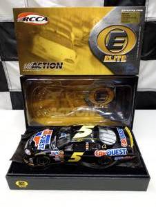 lot 28 image: Action Elite Kyle Busch #5 Car Quest 124th Scale Die Cast Car