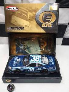 lot 36 image: Action Elite Elliot Sadler #38 30th Birthday Fantasy Car 124th Scale Die Cast Car