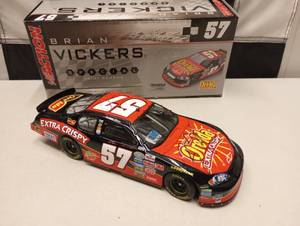 lot 41 image: Action Special Paint Scheme AUTOGRAPHED Brian Vickers #57 Ore-Ida 124th Scale Die Cast Car