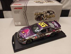 lot 48 image: Action Race Fans Dale Earnhardt Jr. #81 Taco Bell 124th Scale Die Cast Car