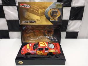 lot 163 image: Action Elite Kevin Harvick #21 Hersheys  Hersheys Take 5 124th Scale Die Cast Car Low Serial #
