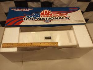 lot 170 image: Action Mac Tools US Nationals 19th Scale Pro Stock Motorcycle Die Cast