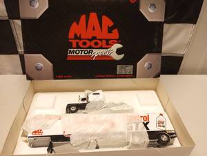 lot 199 image: Mac Tools John Force Castrol 164th Scale Die Cast Hauler