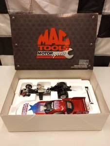 lot 228 image: Action Mac Tools Del Worsham Checker  Schucks  Kragen 124th Scale Funny Car Die Cast