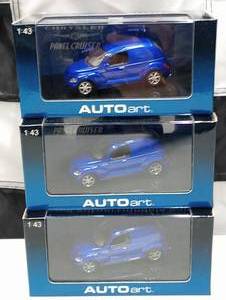 lot 242 image: Autoart Chrysler Panel Cruisers143rd Scale Die Cast Cars