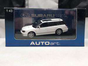 lot 252 image: Autoart Subaru Legacy GTB 99 143rd Scale Die Cast Car