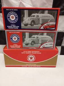 lot 285 image: Ertl Colectible Standard  Texaco  Die Cast Coin Banks