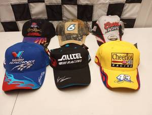 lot 328 image: Nascar Adjustable Caps  Hats