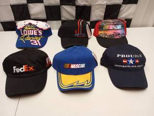 lot 331 image: Nascar Adjustable Caps  Hats