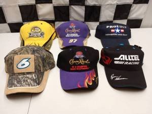 lot 333 image: Nascar Adjustable Caps  Hats