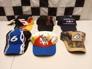 lot 334 image: Nascar Adjustable Caps  Hats