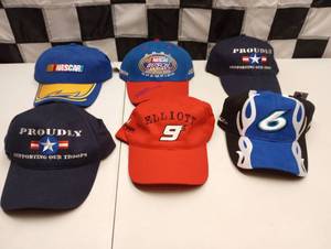 lot 335 image: Nascar Adjustable Caps  Hats