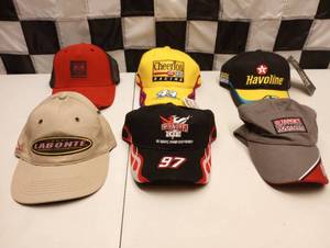 lot 336 image: Nascar Adjustable Caps  Hats
