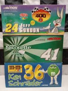 lot 378 image: Action 124th Scale Die Cast Cars Coin BAnks