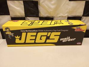 lot 397 image: Racing Champion Cory Mac Jegs 124th Scale Die Cast Dragster