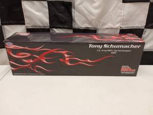 lot 398 image: Racing Champion Tony Schumacher U.S .Army 124th Scale Die Cast Top Fuel Dragster