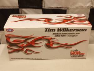 lot 412 image: Racing Champion Tim Wilkerson 124th Scale Die Cast Funny Car