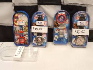 lot 439 image: Assorted Nascar Wrist Watches