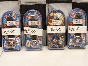 lot 440 image: Assorted Nascar Wrist Watches