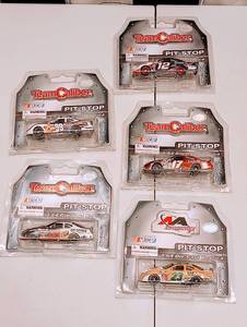 lot 450 image: Team Caliber Pit Stop 164th Scale Die Cast Cars