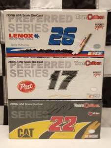 lot 483 image: Team Caliber Preferred Series 124th Scale Die Cast Cars