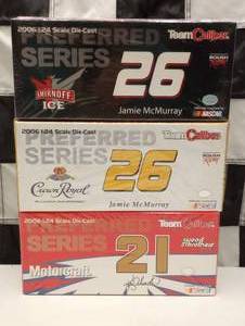 lot 484 image: Team Caliber Preferred Series 124th Scale Die Cast Cars