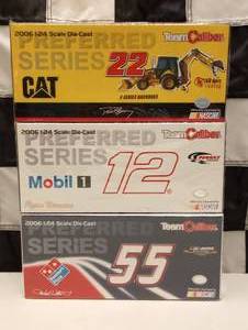 lot 485 image: Team Caliber Preferred Series 124th Scale Die Cast Cars