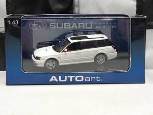 lot 491 image: Autoart Subaru Legacy GT-B 143rd Scale Die Cast Car