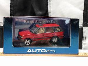 lot 492 image: Autoart Range Rover 4.6 HSE 143rd Scale Die Cast Car