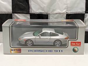 lot 502 image: Sun Star Porsche 911 118th Scale Die Cast Car