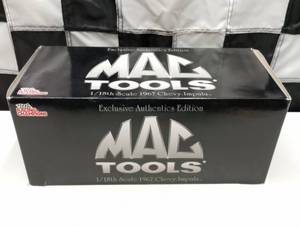 lot 510 image: Racing Champion MAC Tools 1967 Chevy Impala 118th Scale Die Cast Car