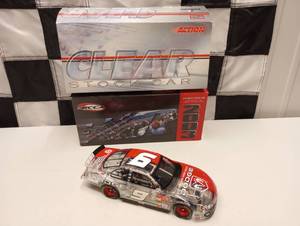 lot 552 image: Action Clear Bill Elliot #9 Dodge 124th Scale Die Cast Car