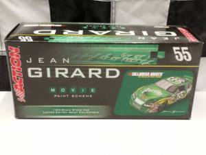 lot 565 image: Action Movie Paint Scheme Jean Girard #55 Perrier Talladega Nights 124th Scale Die Cast Car