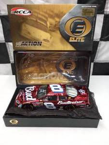 lot 600 image: Action Dale Earnhardt Jr. #8 Budweiser 124th Scale Die Cast Car