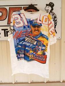lot 612 image: Nascar Chase Authentic Mike Skinner #31 Lowes Adult Large  T-Shirt
