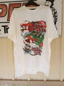 lot 617 image: Nascar Chase Authentic Bobby Labonte #18 Interstate Batteries  Coca Cola Adult Large T-Shirt