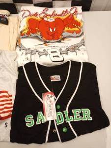 lot 622 image: Assorted Size Nascar Adult Polo & T-Shirts