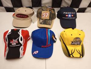 lot 631 image: New Nascar Adjustable CapsHats