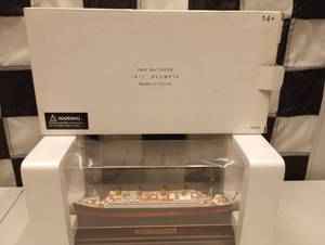 lot 678 image: Replica Model Of 911 Olympic Ship