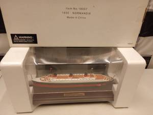 lot 679 image: Replica Model Of The 1935 Normande Ship