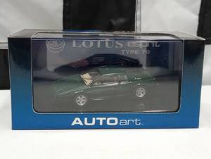 lot 722 image: Autoart Lotus Type 79 143rd Scale Die Cast Car