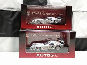 lot 727 image: Autoart Panoz Esperante GTR -1 143rd Scale Die Cast Cars