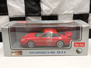 lot 737 image: Sun Star Porsche 911 118th Scale Die Cast Car