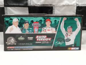 lot 740 image: Action Dale Earnhardt Jr. #88 Amp EnergyNational Guard Michigan Win 124th Scale Die Cast Car