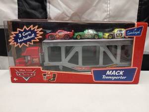 lot 785 image: Disney Cars Mack Transporter With (3) Cars Included