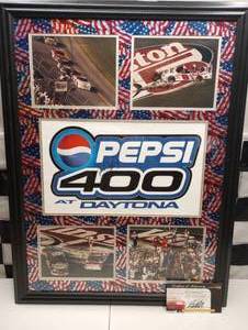 lot 809 image: Autographed Dale Earnhardt Jr Pepsi 400 At Daytona Artwork
