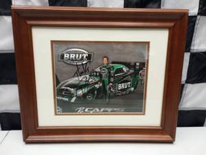 lot 812 image: Autographed Ron Capps Framed Photograph