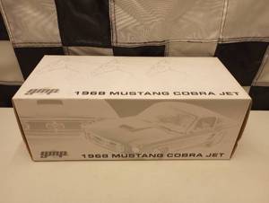 lot 834 image: gmp 1968 Mustang Cobra Jet 124th Scale Die Cast Car