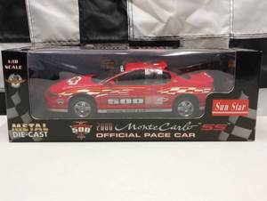 lot 842 image: Sun Star Indianapolis 500 2000 Monte Carlo SS Official Pace Car 118th Scale Die Cast
