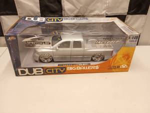 lot 850 image: Dub City Big Ballers Dodge Ram 118th Scale Die Cast